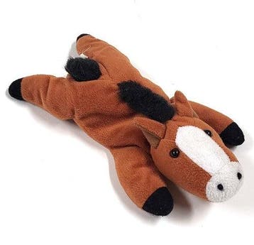 Edison Happy Tails beanie-knuffel paard, Verzenden, Nieuw