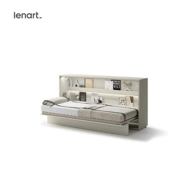 Lenart Bed Concept Horizontaal Opklapbed 90x200 - Cashmere
