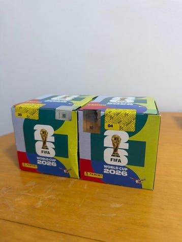 2026 Panini World Cup Stickers Originele verpakking, Sealed, Nieuw