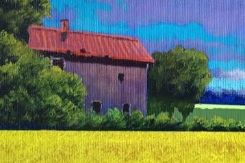 Toni Cimino (1962) - La casa sotto il grande cielo, Antiek en Kunst, Kunst | Schilderijen | Modern