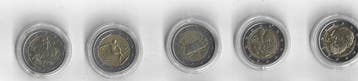 Cyprus, Griekenland. 2 Euro 2002/2024 (15 coins) (Zonder, Postzegels en Munten