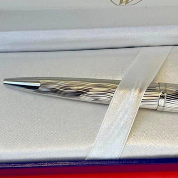 Waterman - Waterman Carene Deluxe - Silver Ballpoint pen -, Nieuw
