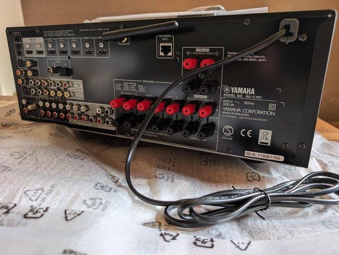Yamaha - RX-V781 Solid state meerkanaals receiver, TV, Hi-fi & Vidéo, Radios