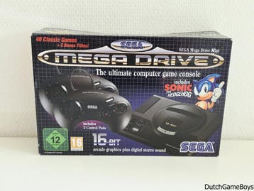 Sega MegaDrive Mini - Console - 40 Games - New, Games en Spelcomputers, Spelcomputers | Sega, Verzenden, Gebruikt