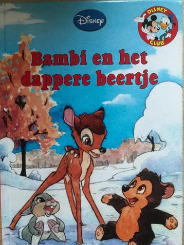 Disney Boekenclub - Bambi en het dappere beertje Disney, Verzenden, Gelezen, Disney