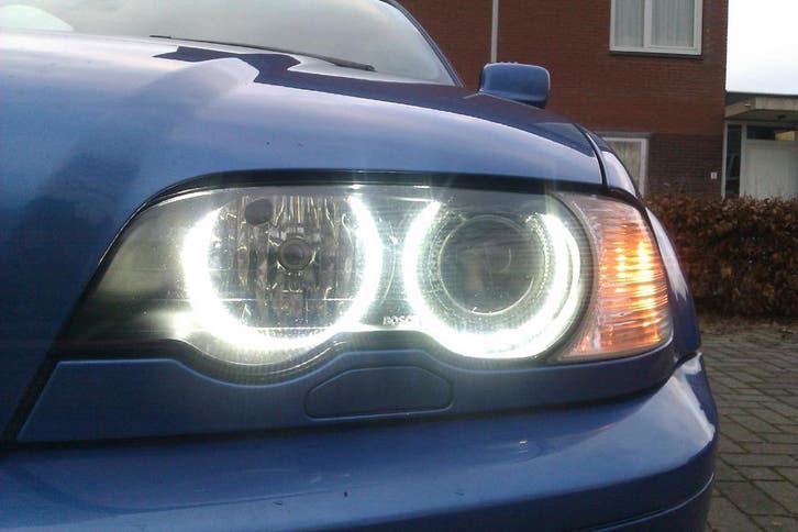 Led angel Eyes ringen BMW E46 bouwjaar 99-03 Coupe/Cabrio, Autos : Pièces & Accessoires, Éclairage, Envoi