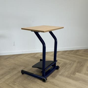 Vanerum complete ergonomische schoolset 1x stoel (zith. 65, Huis en Inrichting, Stoelen, Gebruikt, Blauw, Hout