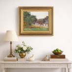 Georges Le Meilleur (1861-1945) - Cour de ferme cauchoise