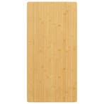 vidaXL Tafelblad 50x100x2,5 cm bamboe, Verzenden, Nieuw