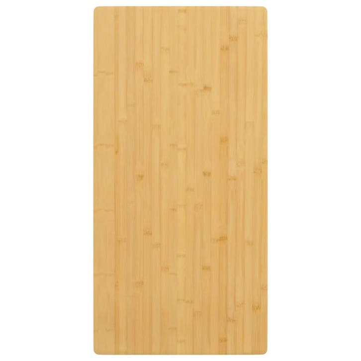 vidaXL Tafelblad 50x100x2,5 cm bamboe, Huis en Inrichting, Tafelonderdelen, Nieuw, Verzenden