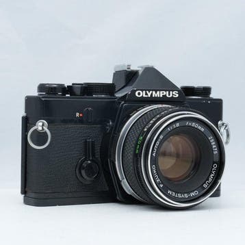 Olympus OM-1 + F.Zuiko Auto-S 1,8/50mm | Analoge camera, Nieuw