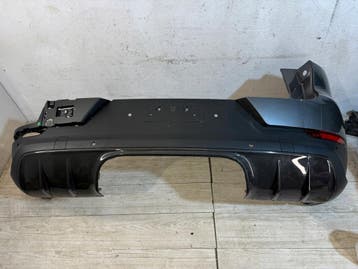 Porsche Cayenne Coupe Turbo GT achterbumper carbon, Verzenden, Gebruikt