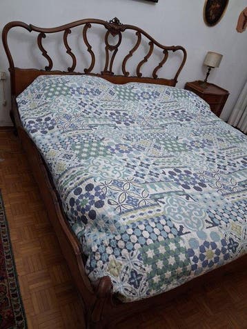 La Permanente Mobili Cantù - Bed - Walnoot -