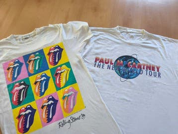 Rolling Stones, Paul McCartney - T-shirt, Tournée, Nieuw in verpakking