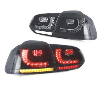 FEUX ARRIÈRE VOLKSWAGEN VW GOLF 6 08-12 FULL LED DYNAMIQUES, Autos : Pièces & Accessoires, Éclairage, Verzenden