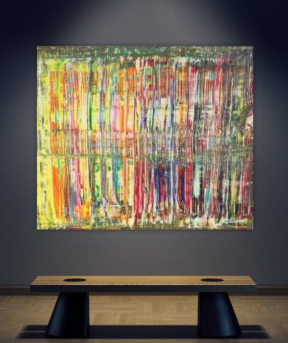 Joan LLaverias - Pegasus 23 - XXL, Antiek en Kunst, Kunst | Schilderijen | Modern