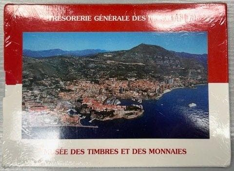 Monaco. Year Set (BU) 2001, Timbres & Monnaies, Monnaies | Europe | Monnaies non-euro