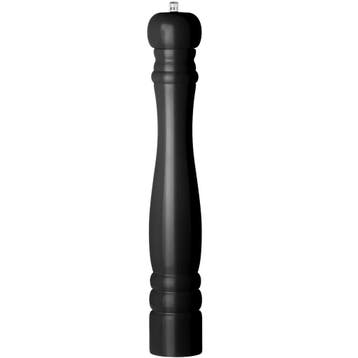 Pepermolen | RVS/Rubberhout | Zwart | Ø65x415(h)mm HENDI, Verzenden