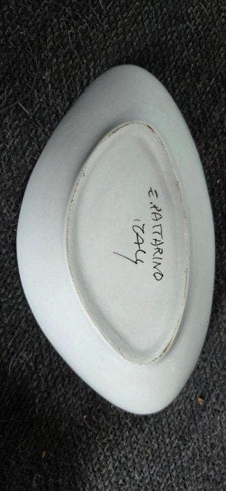 Eugenio Pattarino - Plat - Céramique