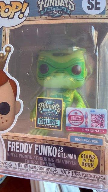 Funko - Funko Pop - Freddy Funko As Gill-Man - 1500pcs, Antiquités & Art
