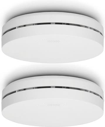 Alecto SA300 DUO Rookmelder - 10 jaar batterij - Voldoet aan, Doe-het-zelf en Bouw, Verzenden, Nieuw