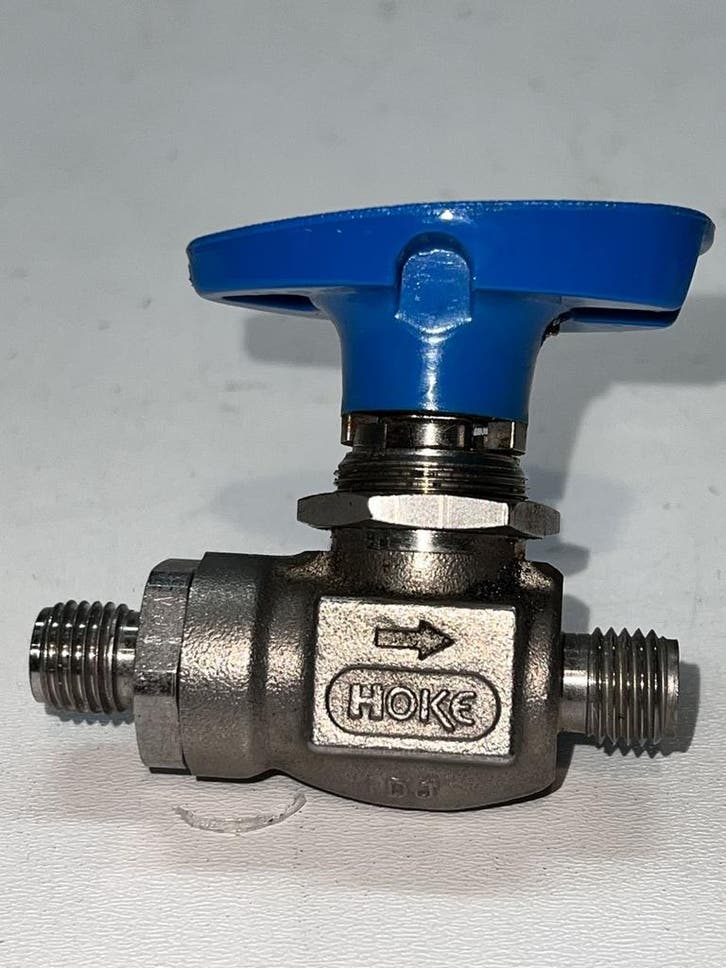 Hoke 7122G4Y 2-Way ball valve 1/4 inch Gyrolok 103 bar (1..., Doe-het-zelf en Bouw, Overige Doe-Het-Zelf en Bouw, Nieuw, Verzenden