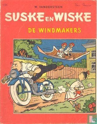 Suske en Wiske - De windmakers - 1960, Livres, BD, Envoi