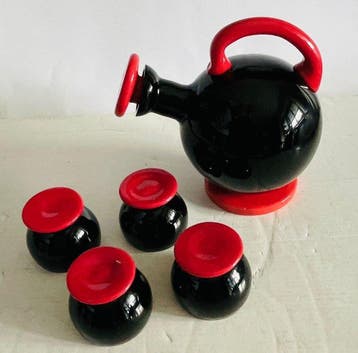 Murano - Napoleone Martinuzzi - Drankservies (5) - Glas - 1