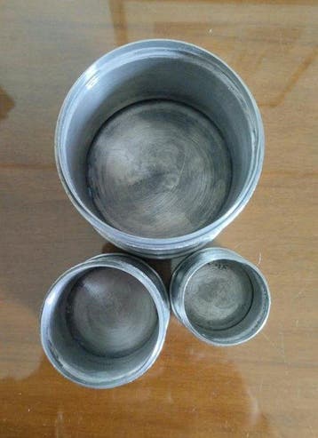 Doos (3) - Tin - Set van drie containers