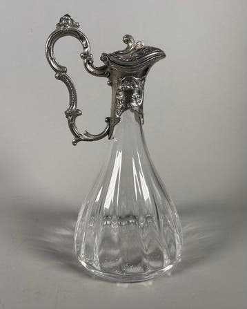 Aiguière - Bronze, Plaqué(e) argent