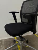 Refurbished Bureaustoel Utrecht - Arbo Bureaustoel - Zgan, Verzenden, Zwart, Zo goed als nieuw, Bureaustoel