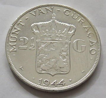 Nederland. Lot Zilveren Munten Nederland en Curacao (Zonder