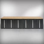 Datona Werkbank PRO eiken - 12 opbergkasten - 400 cm -, Ophalen of Verzenden, Nieuw