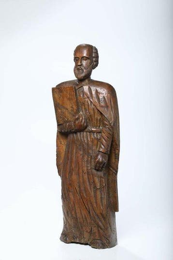 sculptuur, Evangelista o Santo - 70 cm - Hout