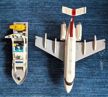 Lego Set - Ville, Educational & Dacta - Passenger Plane 7894