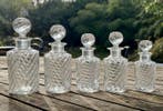 Ensemble de toilette (5) - Baccarat - Cristal - Flacons