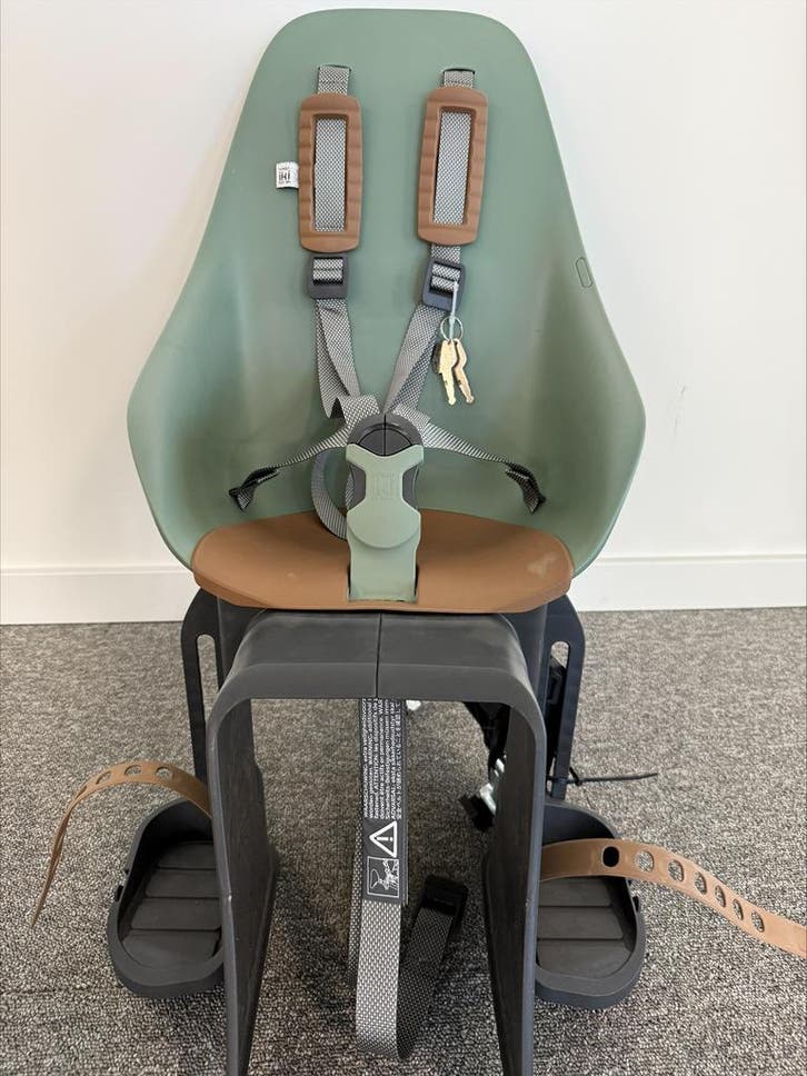 Urban Iki, Fietsen en Brommers, Fietsaccessoires | Fietsstoeltjes, Voetsteuntjes, Zo goed als nieuw, Achterzitje