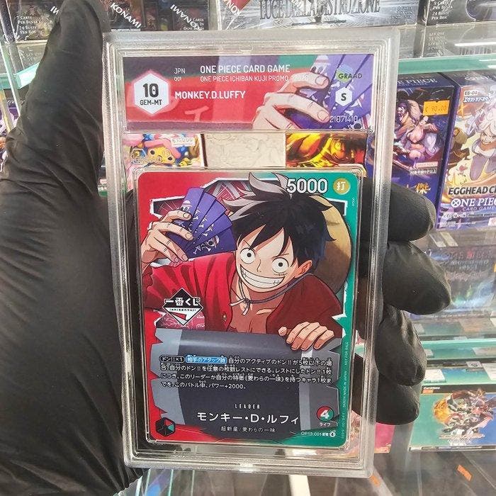 One Piece Graded card - One Piece - Monkey.D.Luffy (Promo), Hobby & Loisirs créatifs, Jeux de cartes à collectionner | Autre