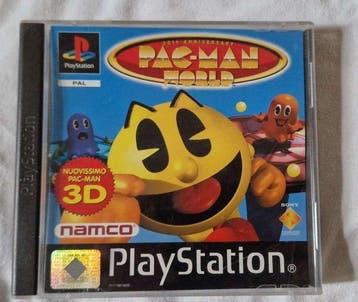 Sony - Playstation 1 (PS1) - Pac Man World + Bust A-Move 2 =, Nieuw