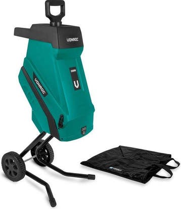 2dekans | VONROC Hakselaar/Shredder 2500W – Voor takken tot, Ophalen of Verzenden