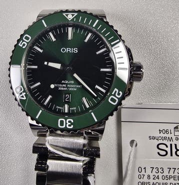 Oris - Aquis - 01 733 7730 4157-07 8 24 05PEB - Homme - 2020