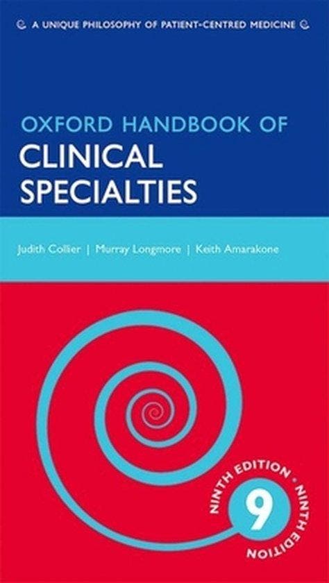 Oxford Handbook of Clinical Specialties 9780199591183, Boeken, Taal | Engels, Gelezen, Verzenden