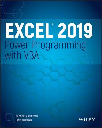 Excel 2019 Power Programming with VBA 9781119514923, Verzenden, Michael Alexander