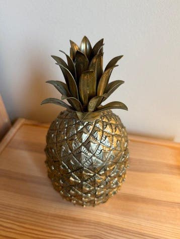 Mauro Manetti - Ijsemmer - Metaal - Ananas ijsemmer, Huis en Inrichting, Nieuw