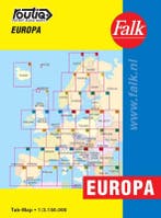 Routiq Europa Tab-map / Tab-map 9789028717008 Falk, Verzenden, Gelezen, Falk
