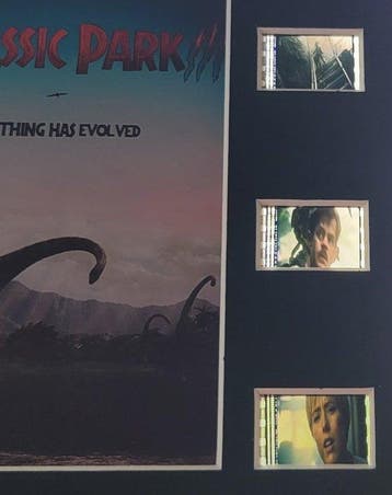 Jurassic Park III - Framed Film Cell Display with COA, Nieuw