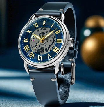 Thomas Earnshaw - Automatic - Skeleton - 23 Jewels - Gold -