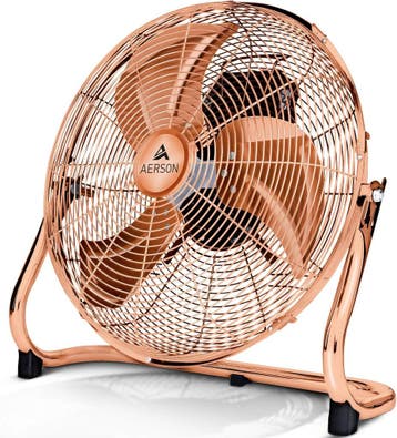 Vloerventilator - Industriele ventilator - 30 cm - Koper - A, Electroménager, Ventilateurs, Verzenden
