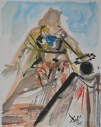 Salvador Dali (1904-1989) - Vénus et son prétendant