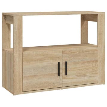 Dressoir Sonoma Eiken 80cm | 34% korting retour deal, Verzenden